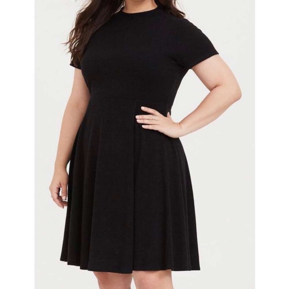 Torrid 4 mini hacci mock neck dress